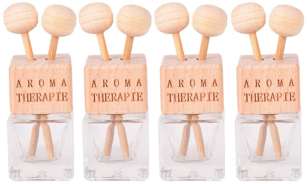 Dailygoods - Hervulbare Auto Geur Diffuser met Vent Clip Set van 4