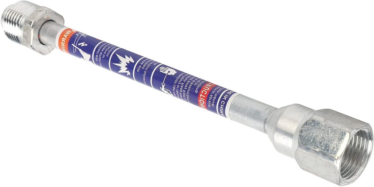 Universele Verlengstang voor Airless Spuitpistool, Ideaal voor Precisie Spuiten en Toepassingen in de Bouw, 20 cm Verlenging
