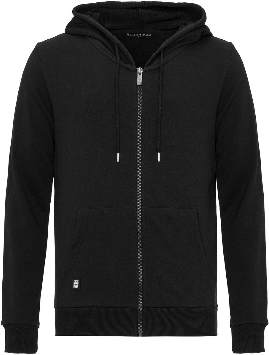 Dailygoods - Heren Sweatjack met Capuchon en Ritssluiting