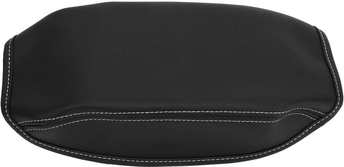 Dailygoody - Armsteunhoes - Comfortabele middenconsolehoes - Zwart met grijze lijn - Duurzaam en perfect passend - Geschikt voor 2019 t/m 2023