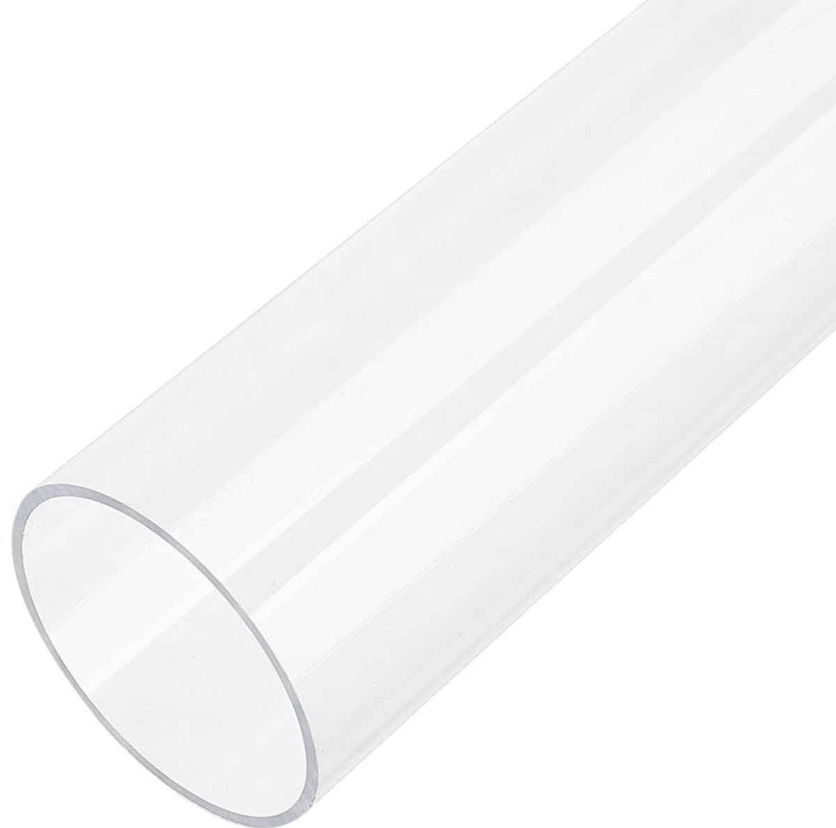 Dailygoody - Acryl Pijp - Waterkoelingssysteem - Heldere Ronde Buis 5.5x25cm - Transparant - Lampen Accessoires - Geschikt voor DIY projecten - 5 cm I