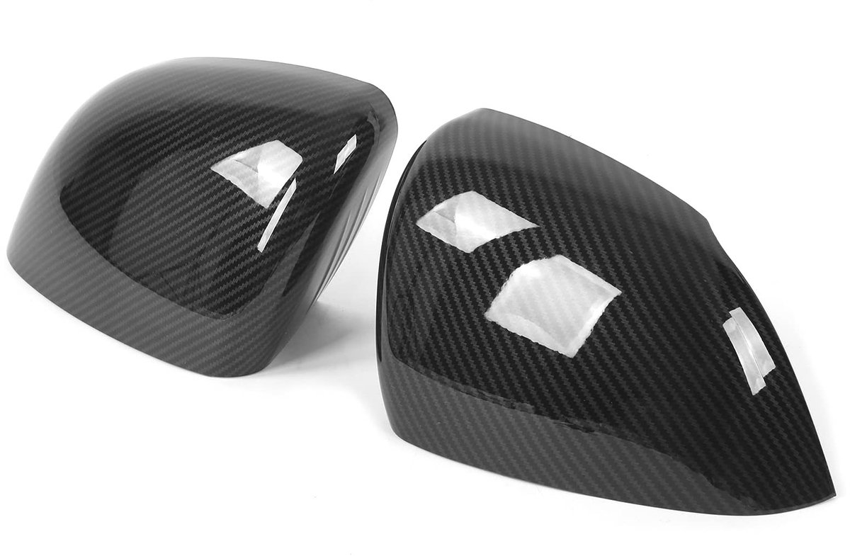 Dailygoods - Dailygoody - Zijspiegels Cover ABS voor Mercedes-Benz A CLA-Class W177 2018+ - Luxe Carbon Fiber Stijl