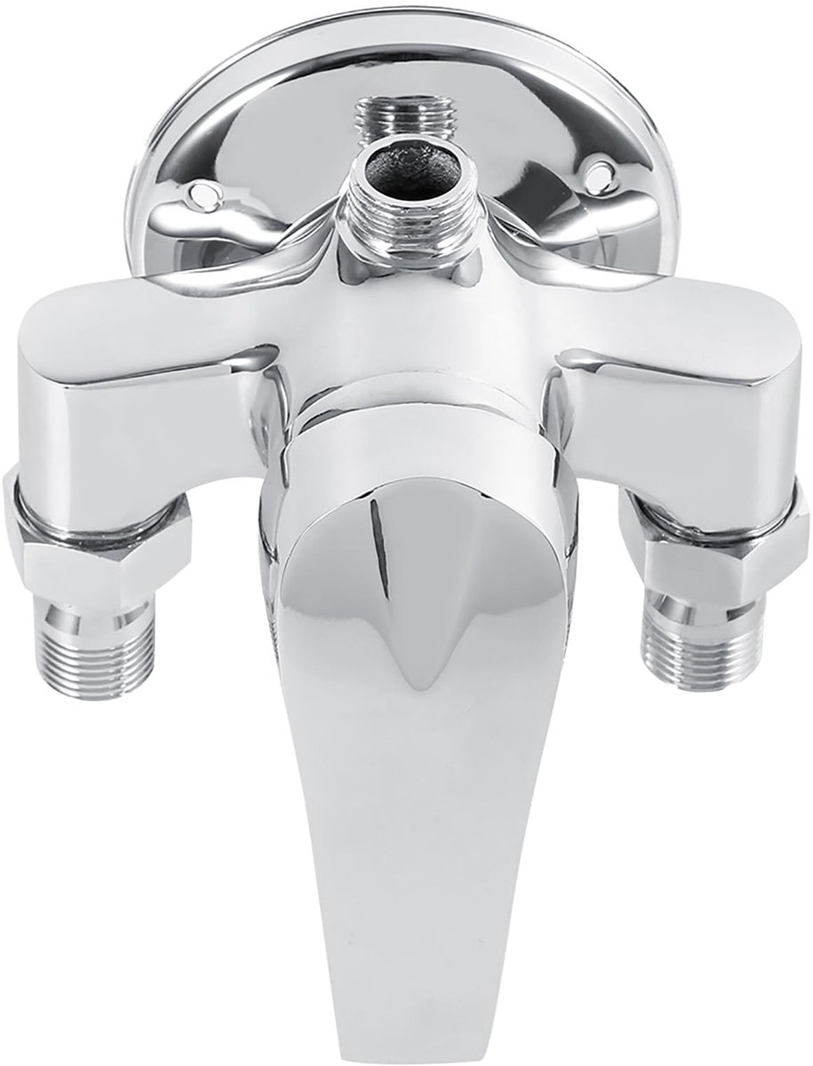 Dailygoods - Dailygoody - Mengkraan voor Badkamer - Koper en Kunststof - Hot Cold Water Mixer Valve - Stijlvol ontwerp - Duurzaam - Geschikt voor elke badkamer - M