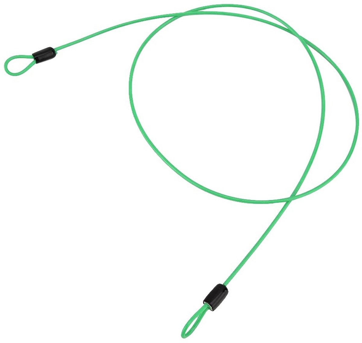 Dailygoods - Dailygoody - Veiligheidsslot - Fietsslot Kabel - Compact en Praktisch - Groene Kleur - Fietsbeveiliging - Ideaal voor Fiets en Scooter - Geschikt voor..