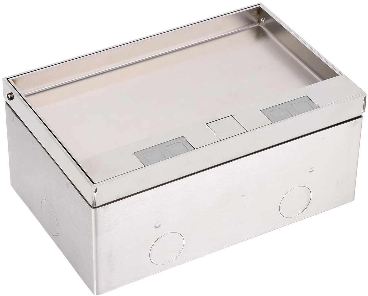 Dailygoody - Vloerdoosset - Stopcontactdoos - AC250V 4000W - Tafelvoeding - USB Snel Opladen - Geschikt voor Conferentieruimtes