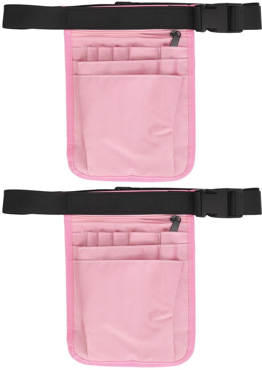 Dailygoods - Dailygoody - Nurse Pouch - 2-in-1 Verstelbare en Waterdichte Heuptas voor Verpleegkundigen