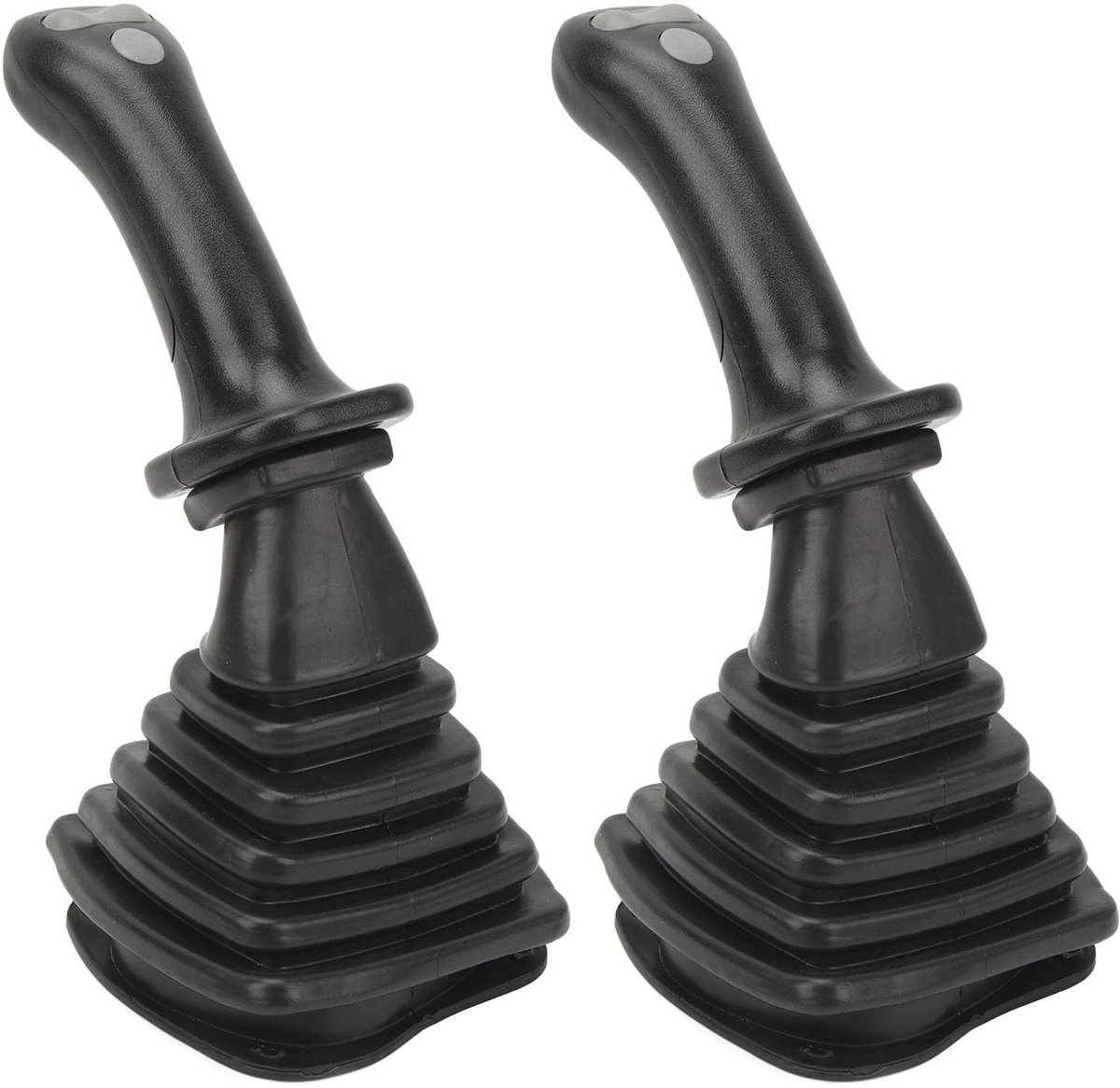 Dailygoods - Dailygoody - Graafmachine Joystickhandgrepen - Ergonomisch - Premium kwaliteit - Stofkap - Doosan DH DX150 215 225 300 370-9C - Geschikt voor graafmac...