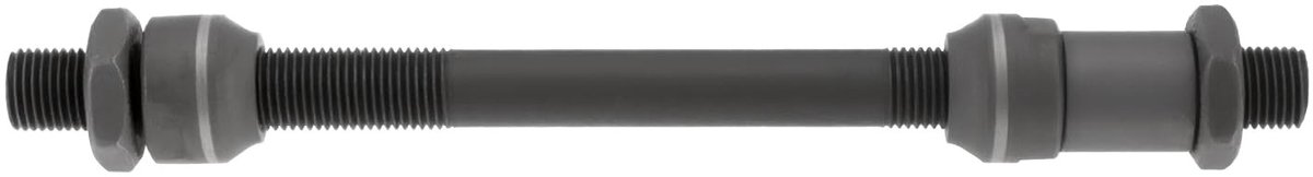Dailygoods - Dailygoody - Fietshollowas - M10 Achteras - Geschikt voor MTB en Racefiets - 145mm Stalen - Duurzaam en Sterk - Ideaal voor vervanging - Fietsacc