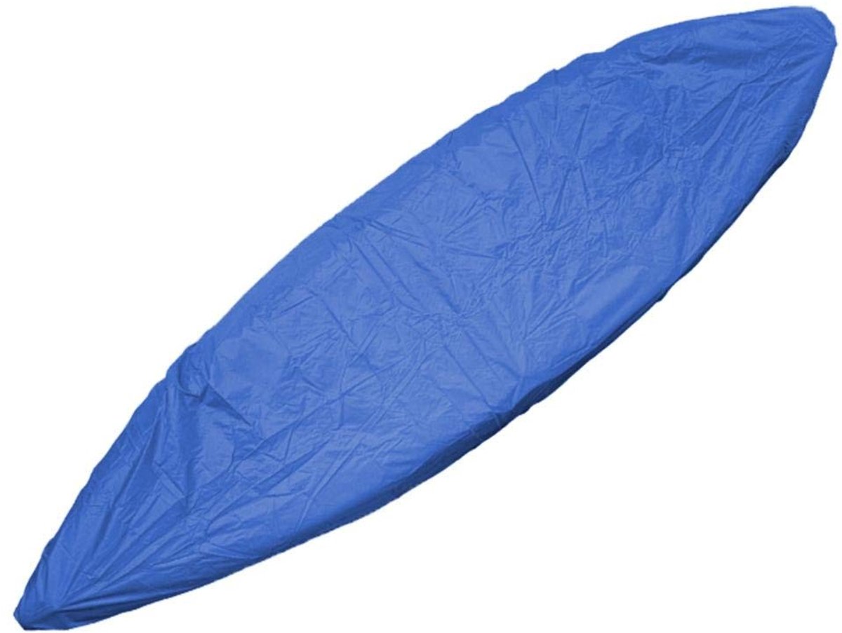 Dailygoods - Cosensi - Dailygoody - Kajak Bootafdekking - Waterdichte Stofkap - Slijtvast en UV-bestendig - Blauw - Opslagafdekking - Geschikt voor 2,5-4,5m Boot