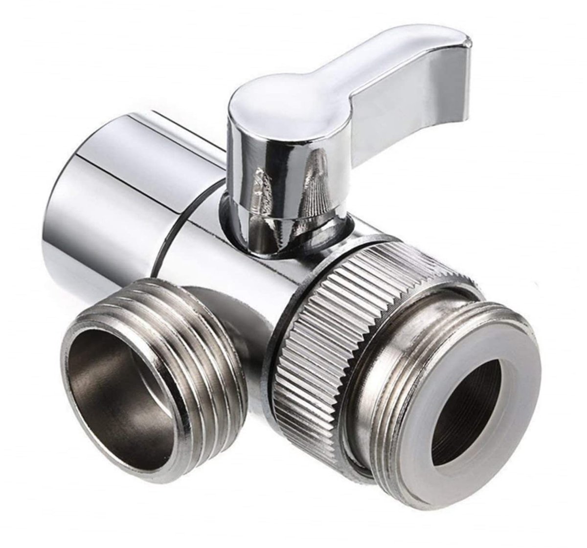 Dailygoody - Water Filter Faucet - Universele Adapter - Handdouche Schakelklep - G 1/2 - Multifunctioneel - Geschikt voor Badkamer - 3 Poorten