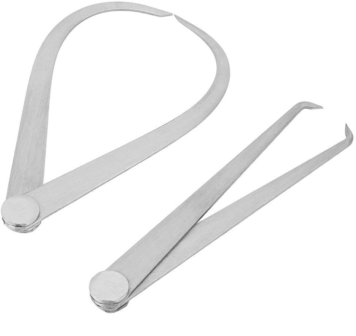 Dailygoody - Binnen- en Buitenschuifmaat - Meetgereedschap - Roestvrij Staal - 150 mm - Precisie - 2-delige Set - Voor Professioneel Gebruik