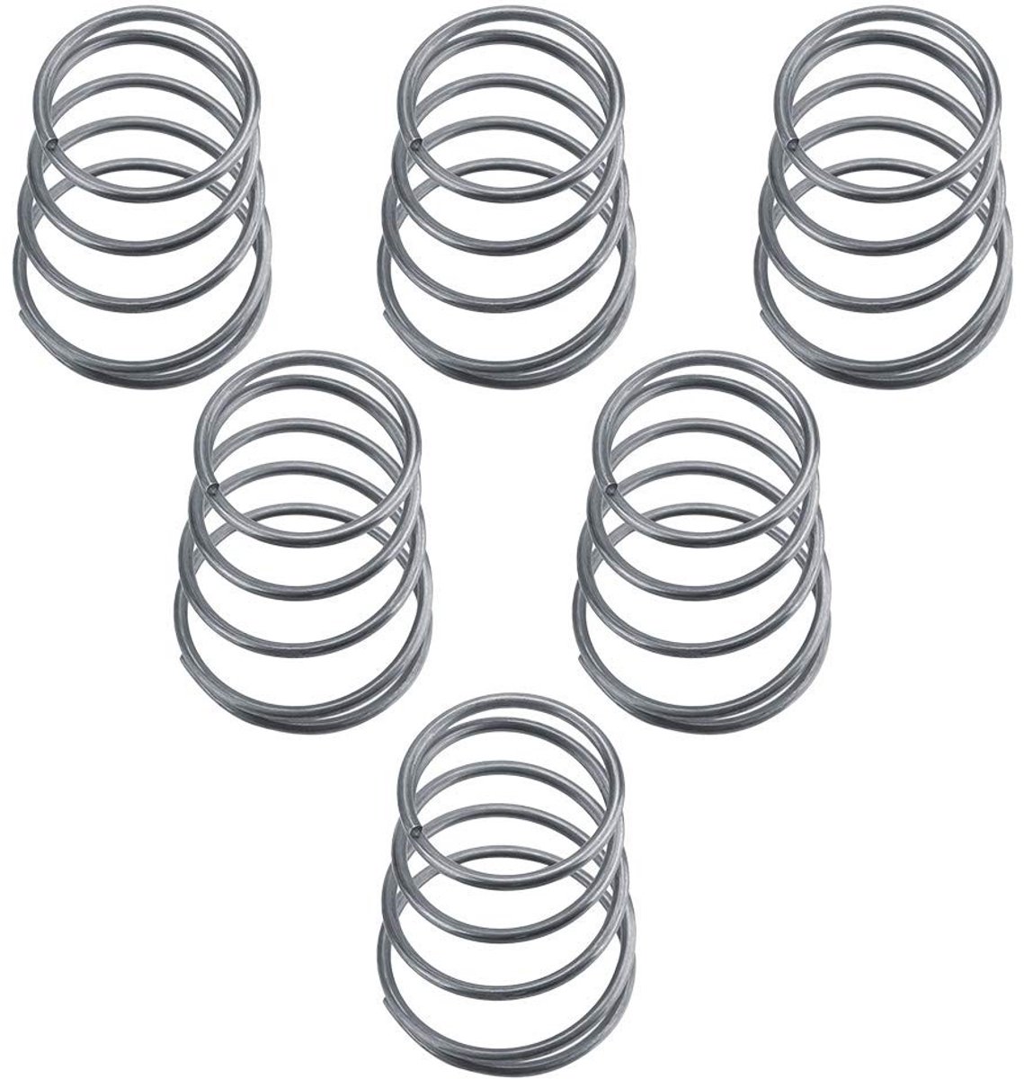 Dailygoods - Dailygoody - Graskop Hoofdveren - Vervangingsset - Hoogwaardige Metaal - 5 Stuks - Duurzaam en Veilig - Geschikt voor Universele Bosmaaier