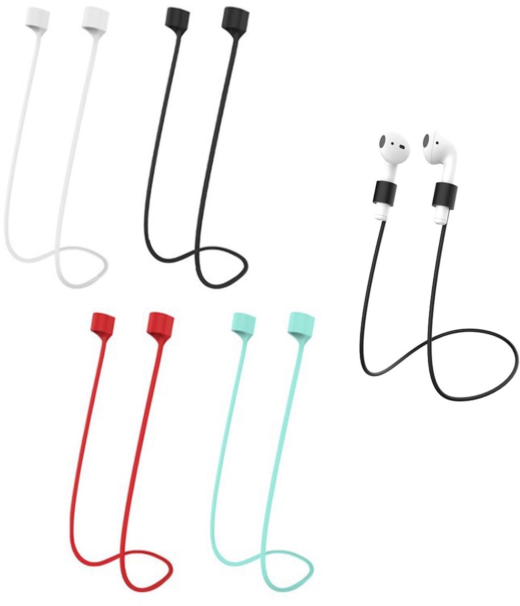 Dailygoods - Dailygoody - Magnetische Bevestigingsbanden - Comfortabele schouderband - Lengte 70 cm - Meerkleurig - Anti-verlies riemen - Geschikt voor AirPods Pro...