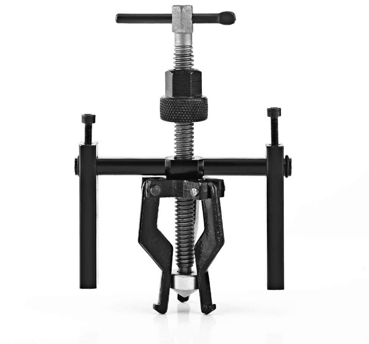 Dailygoods - Dailygoody - Interne lagertrekker - 3-armige lagertrekker - Hoogwaardig koolstofstaal - Zwart - Mechanisch onderhoud - Auto en motorfiets - 200x1