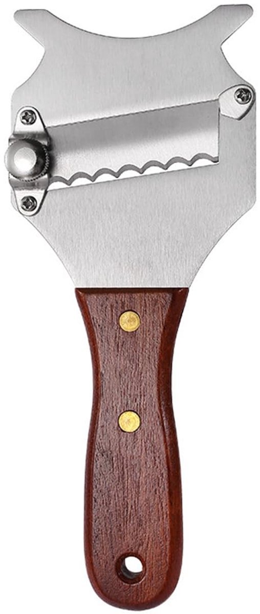 Dailygoods - Dailygoody - Truffelsnijder - Multifunctionele Chocoladescheerapparaat - Instelbare Dikte - Zilver - Kaassnijder - Voor Thuisgebruik - Roestvrij Staal