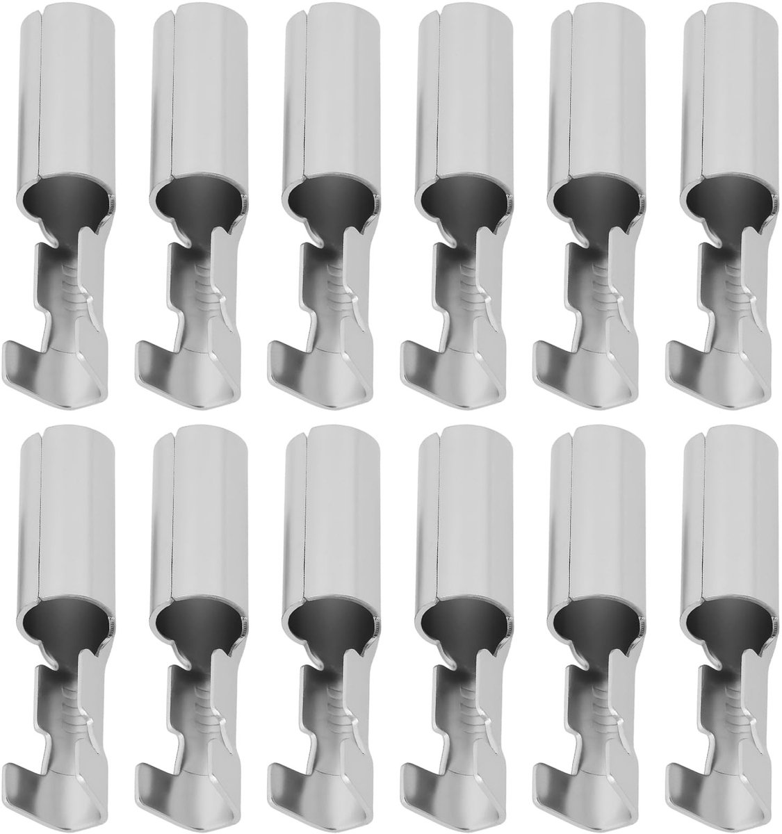 Dailygoods - 50 Stuks 4,5 mm Vrouwelijke Krimpklemmen voor Kabels