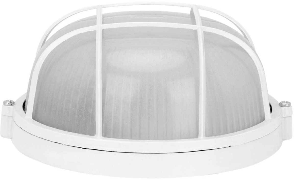 Dailygoods - Explosieveilige Sauna Lamp - Vochtbestendig - Ronde Lamp voor Stoomkamer - E27 Draad - Duurzaam en Praktisch - Ideaal voor Sauna's