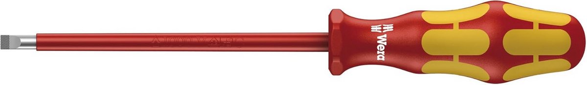 Sleufschroevendraaier - VDE Schroevendraaier - Veilig Elektra Werk - Geïsoleerd tot 1000V - 1.2x8x175mm - Multicolor
