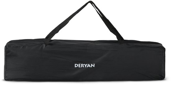 Deryan Kinderbox Inklapbaar - Met Verschoonblad - 100x100 cm - Zwart van Deryan — afbeelding 3