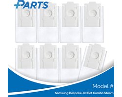 Samsung Bespoke Jet Bot Combo Steam Stofzakken (8 Stuks, Plus.Parts® alternatief voor VCA-RDB95)