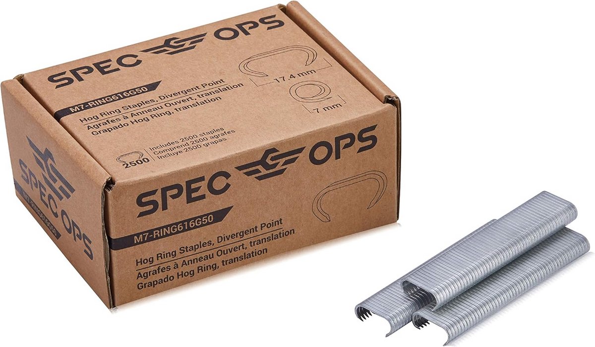 Gereedschap Nietjes - Vorm Ringen - Bevestigen Hekken - Afwijkende Punt - 2500 Stuks - Zilver