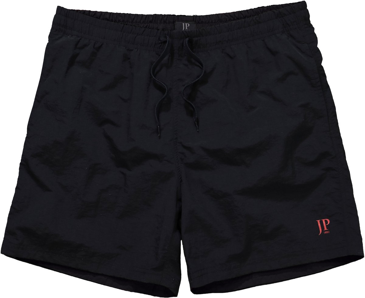 JP 1880 - Heren - Zwemshorts beachwear elastische band - Zwart - Maat L