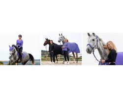 Eskadron SS'24 Dynamic Mesh Dressuurdekje - Purple - Pony