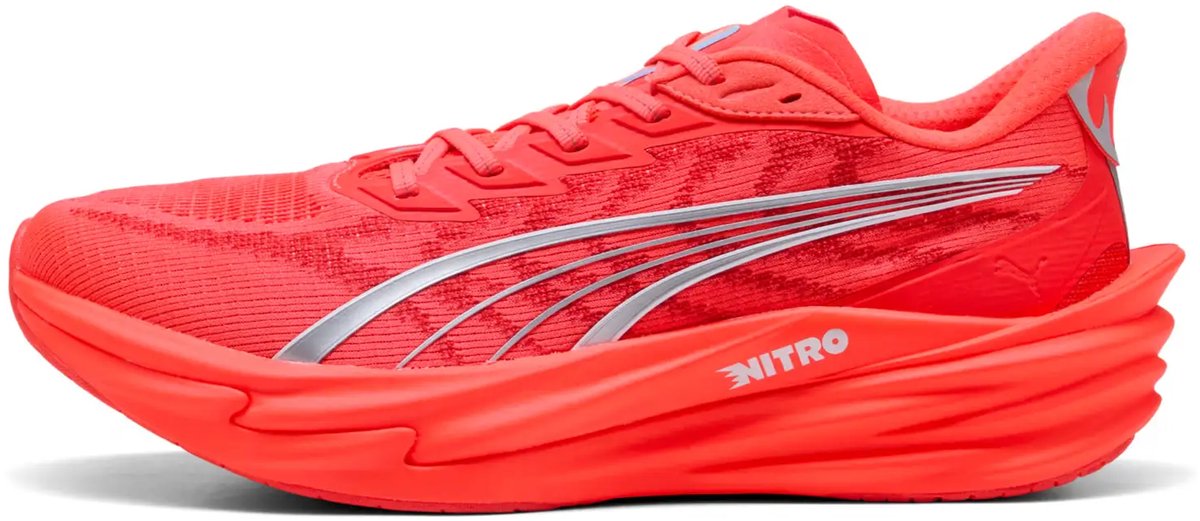 Hardloopschoenen Puma Deviate Nitro 4 Zilver