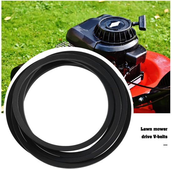 Dailygoods- Aandrijfriem V-vorm - Grasmaaier Riem - Compatibel met Husqvarna - OEM 532442781 - Dikte 8 mm - Breedte 1/2 inch van Dailygoods — afbeelding 3