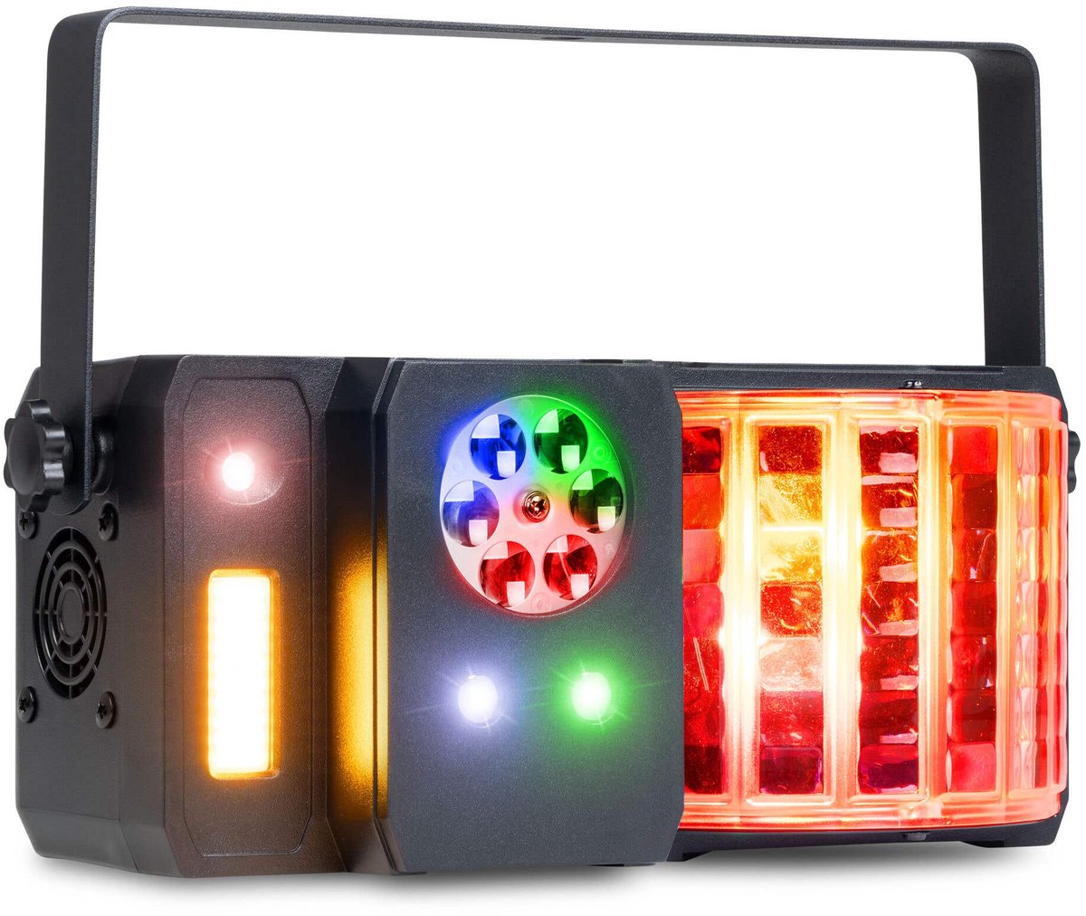 Discolamp - Fuzzix Stellar1 LED partylight - Multi DJ effect - RGBW LED’s, gobo’s en stroboscoop