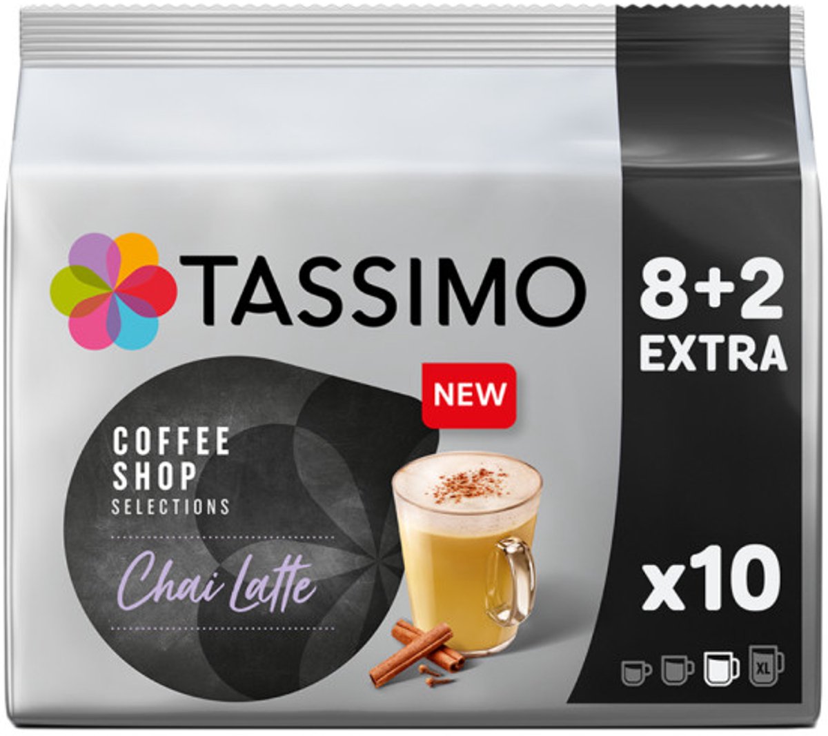 Capsules Tassimo Chai Latte (compatibel met Bosch Tassimo capsulemachines), 10 st.