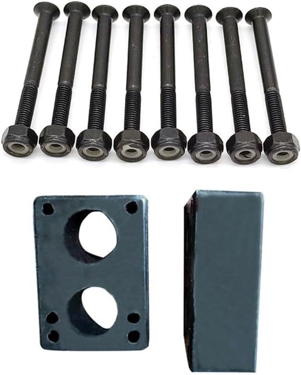 Skateboard Riser Kit Pakking Set Trillingen Dempen Compleet Pakket 30mm Pakking