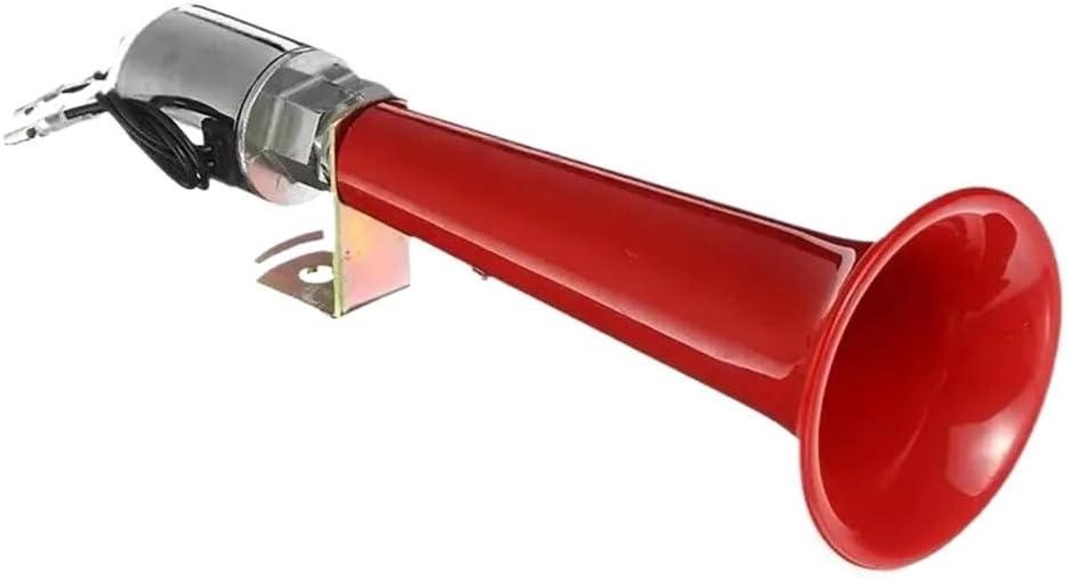 Auto Hoorn - Luidspreker - Veiligheid Verkeer - Super Luide Klank - 12V - Rood