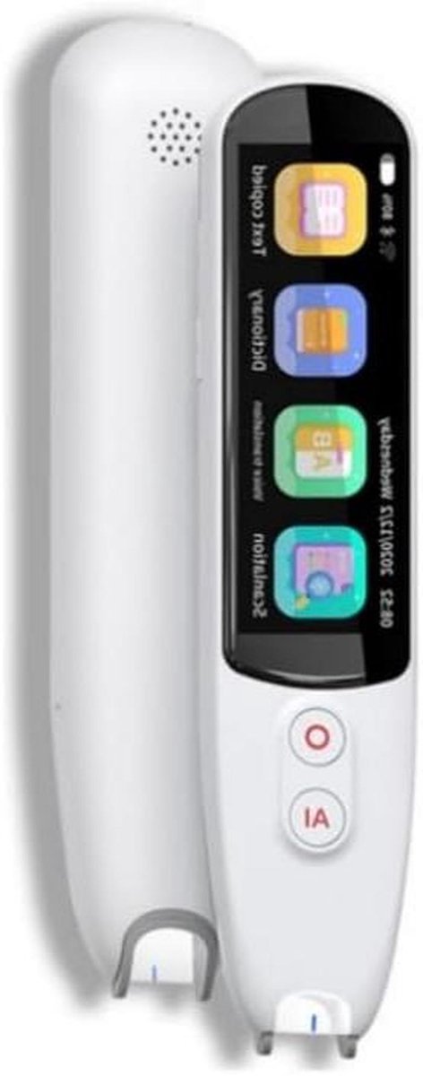 Pen Scanner - Vertaler Pen - Tekst Vertalen - Offline Gebruik - 15 cm - Wit