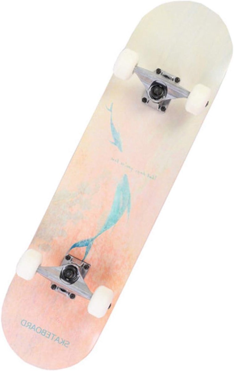 Compleet Skateboard Cruiser Board Stad Cruisen Dubbele Kick Dek 31×8 Inch