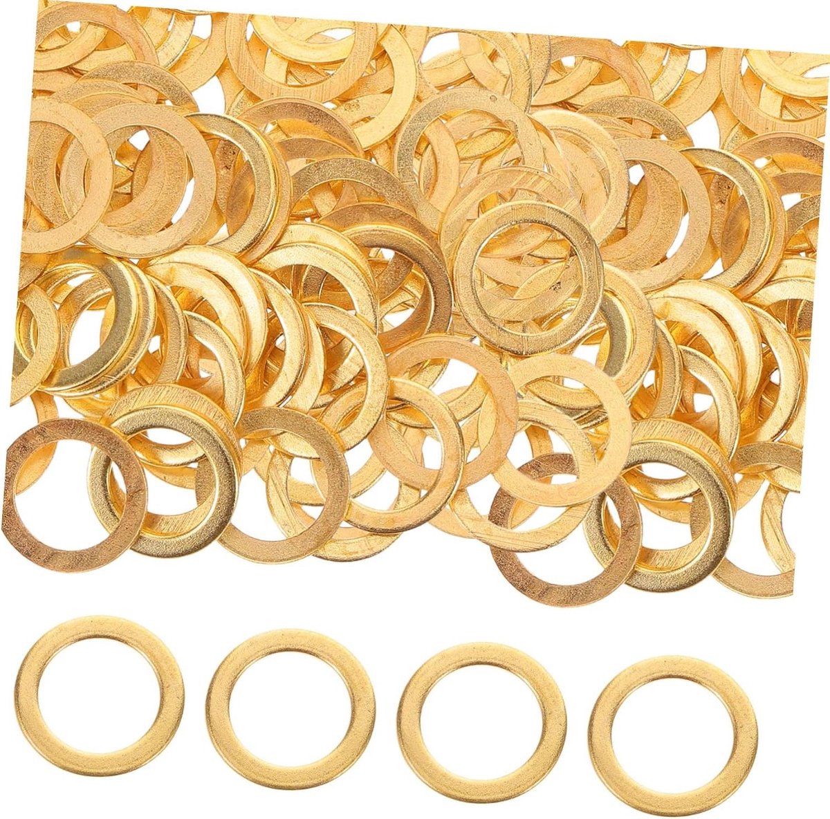 Skateboard Onderdelen Ringenset Skateboard Reparatie Universele Compatibiliteit 100 stuks