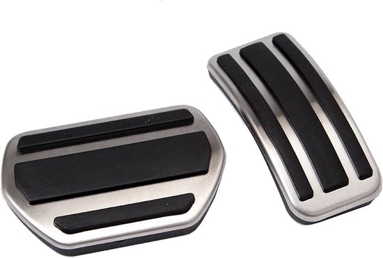 Pedaalhoezen Set - Auto Pedalen - Verbeter Rijervaring - Antislip Rubber - 25 x 10 x 5 cm - Metaal — afbeelding 4