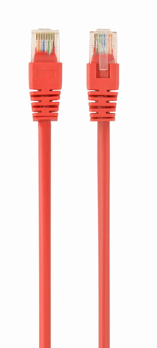 CablExpert PP12-3M/R - Netwerkkabel, UTP Cat5E, rood
