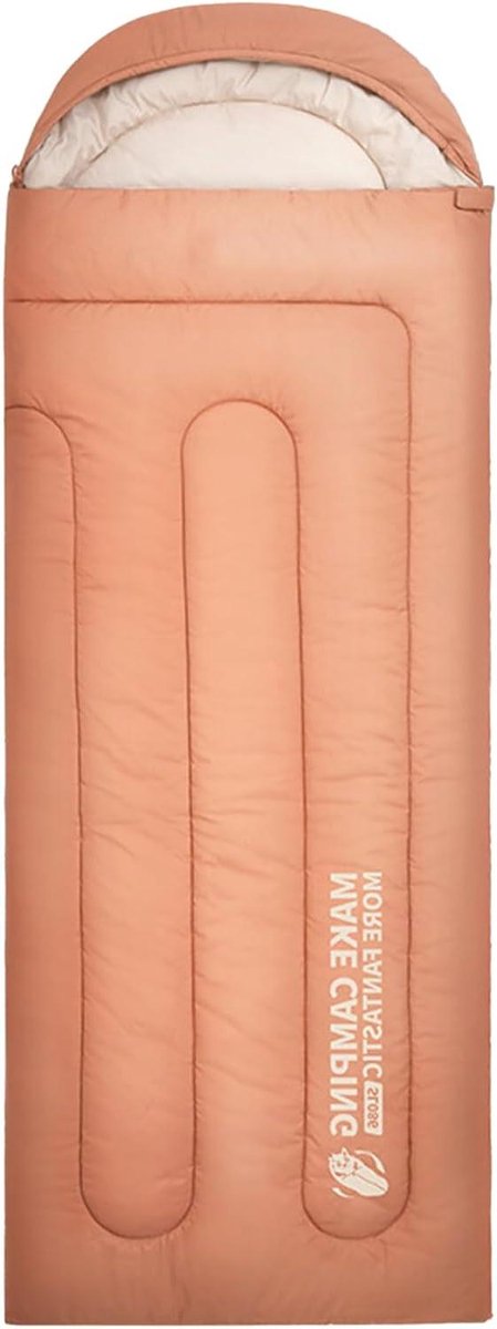 Slaapzak - Kampeerslaapzak - Outdoor avontuur - Waterdichte buitenlaag - 220x75cm - Meerkleurig