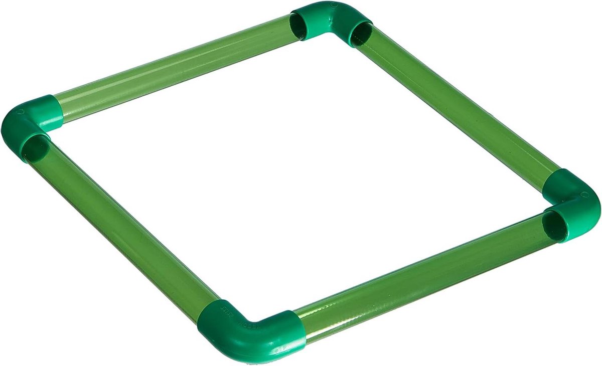 Vijvervoedering Ring - Visvoer Station - Zuinig Voeren - Gecontroleerde Voeding - 30x30 cm - Groen