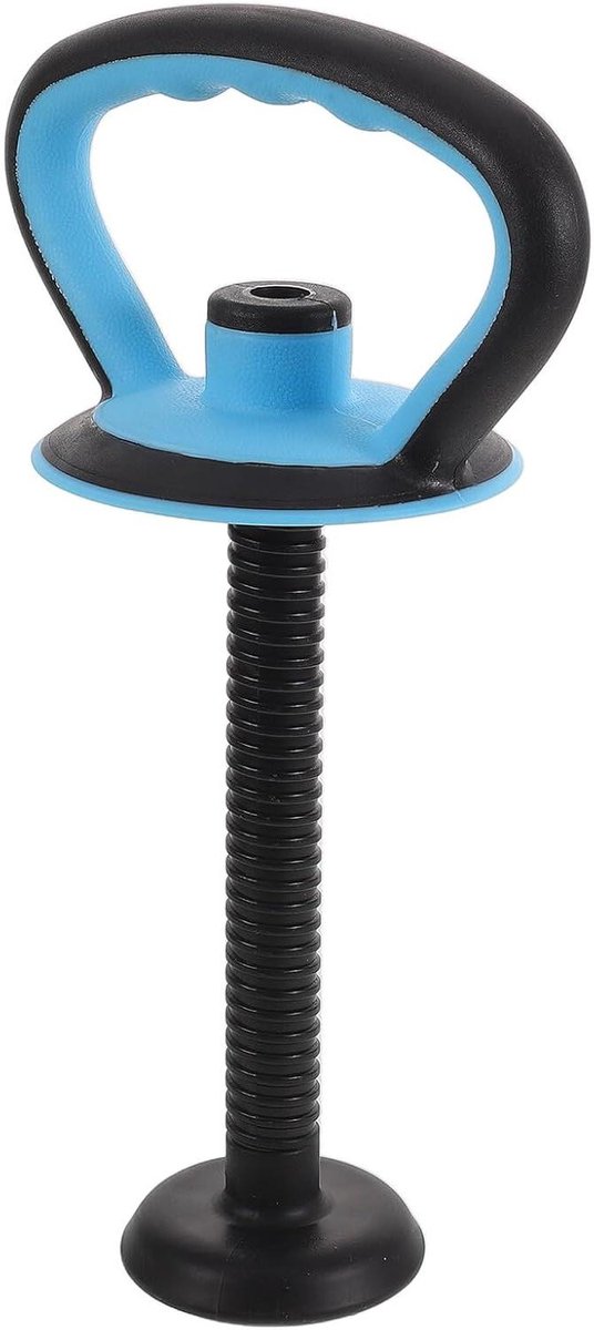 Verstelbare Kettlebell Handgreep - Gewichtstrainer Adapter - Krachttraining Thuis - Antislip Grip - 37 x 18.8 x 8 cm - Blauw