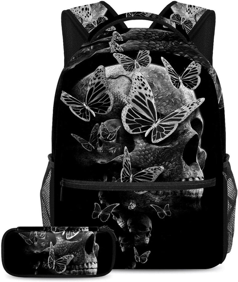 Schooltas Set - Boeken Tassen - Dagelijks Gebruik - Opvallend Patroon - 4 Delig - Multicolor