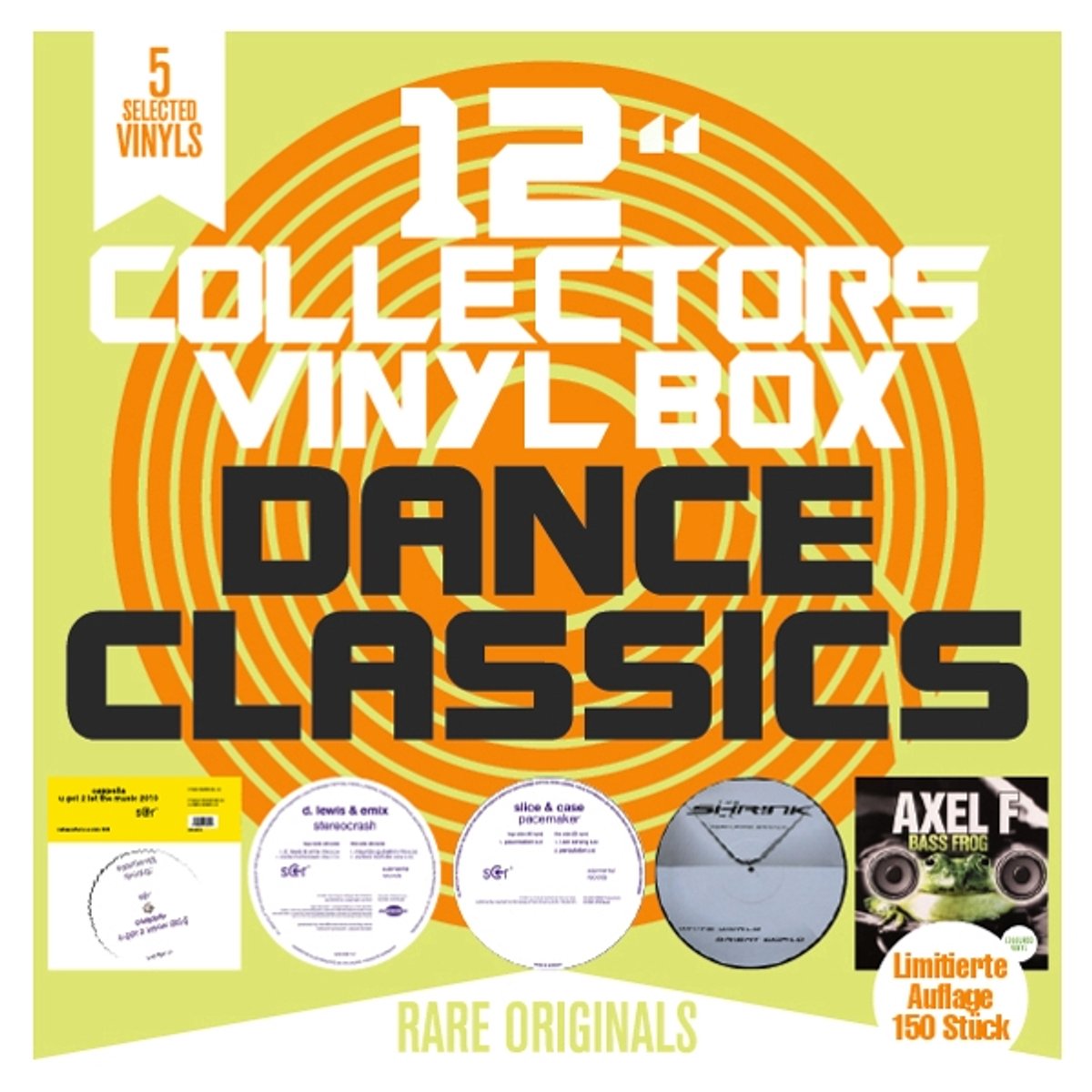 Capella & Bass Frog & Slice & Case - 12" Collector's Vinyl Box: Dance Classics