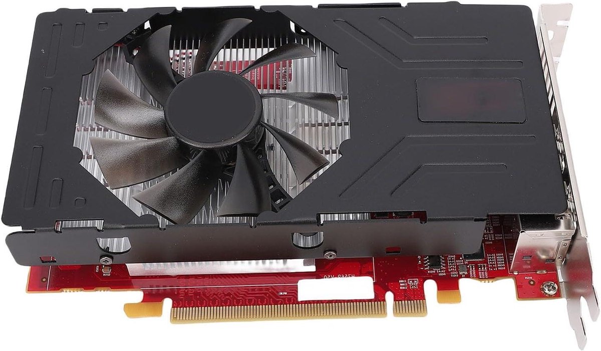 Grafische Kaart - Videokaart PC - Multimonitor Setup - Zes HDMI Poorten - 2 GB GDDR5 - Zwart