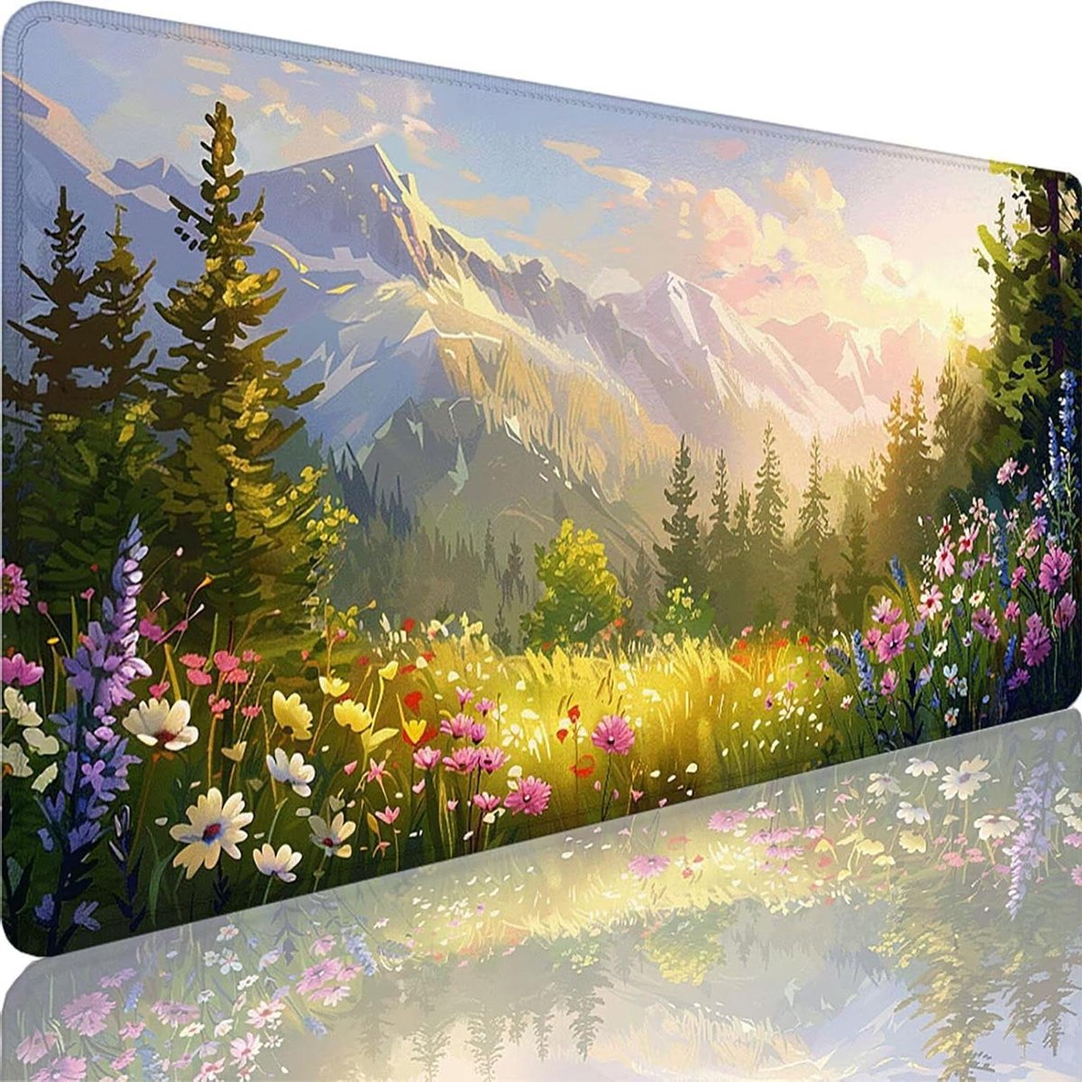 XXL Muismat - Bureauonderlegger - Soepel Gamen - Waterdicht Antislip - 160x80 cm - Groen