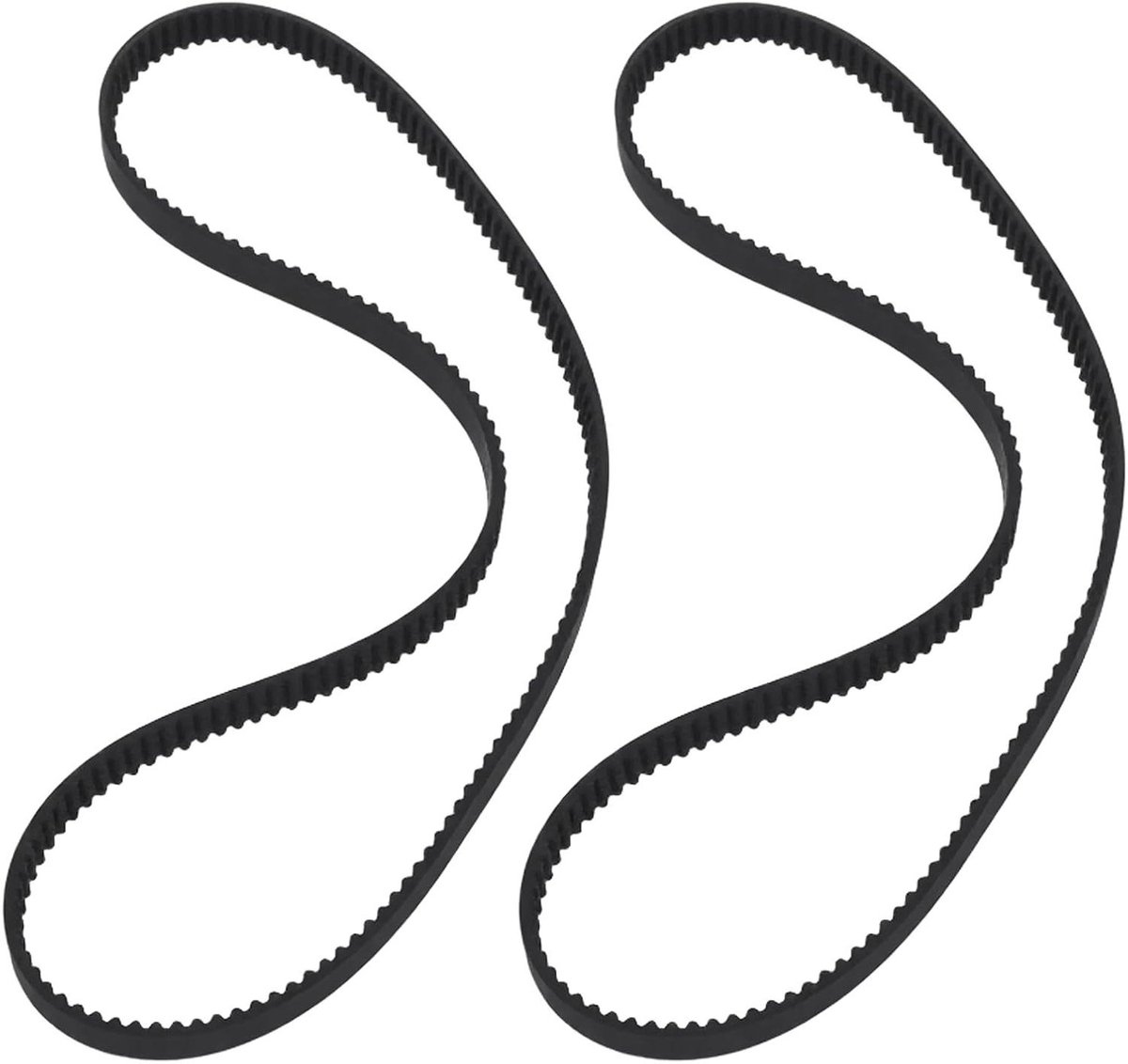 Broodbakmachine Riem Vervangende band Zelf brood bakken Duurzaam rubber 533cm lengte Zwart