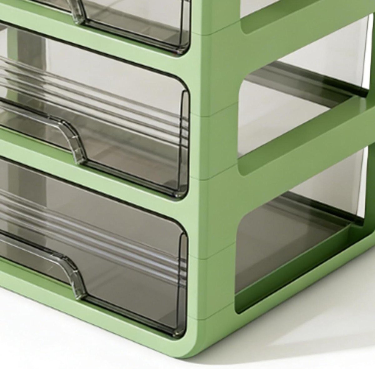 Make-up Organizer - Cosmetica Opberger - Aanrecht Organiseren - Stof- en Waterdicht - 3 Lagen - Wit
