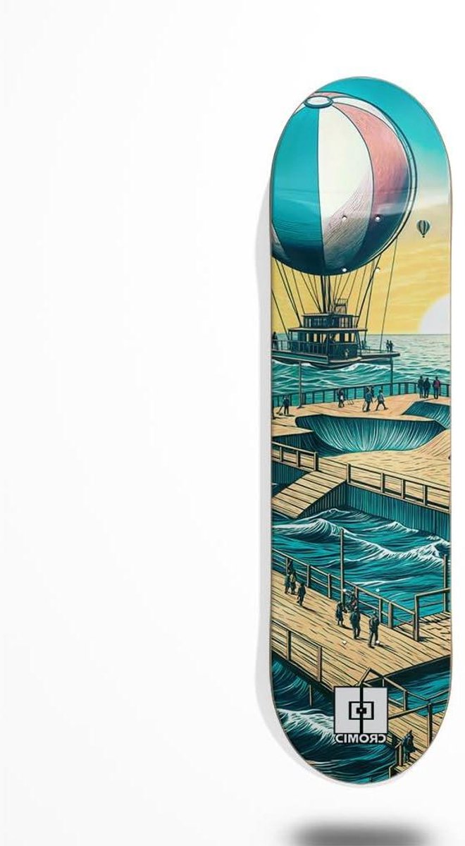 Skateboard Deck Houten Plank Buiten Sport 8.0 Inch Breed M Meerkleurig