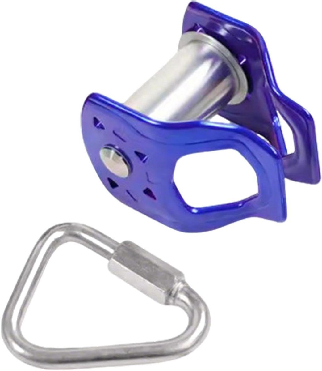 Katrol Zip Lijn - Trolley Kabel - Buiten Spelen - Snelle Installatie - 8x6.5x6 cm - Metaal