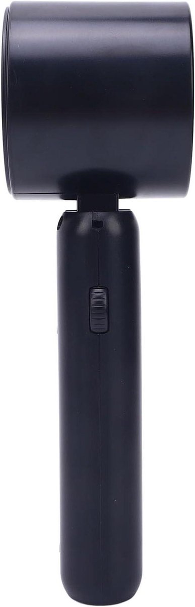 Draagbare Nekventilator - Persoonlijke Ventilator - Koelte Onderweg - Digitaal Display - 18 cm - Zwart